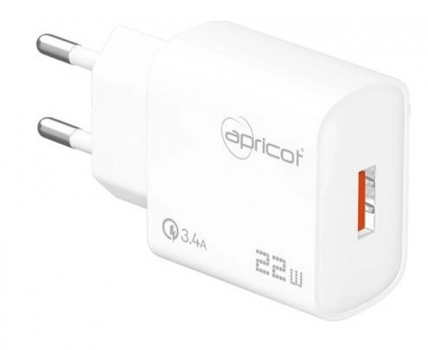 Apricot APC-U422 22W Şarj Aleti (Sadece Adaptör)