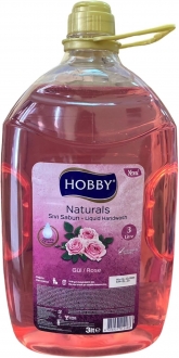 Hobby Naturel Gül Sıvı Sabun 3 lt