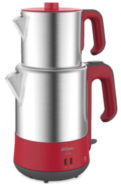 Arzum AR3049 Çayım Çay Makinesi (Kırmızı)