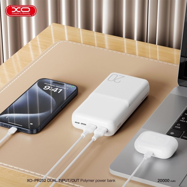 XO PR252 20000 mAh Powerbank