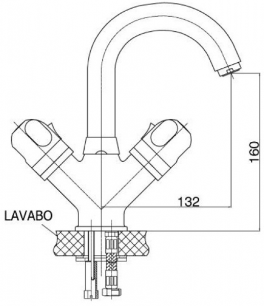 GPD TDL01 Lavabo Bataryası