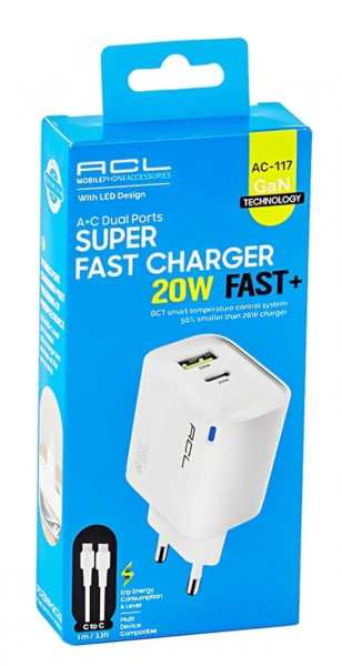 ACL AC-117 20W Şarj Aleti