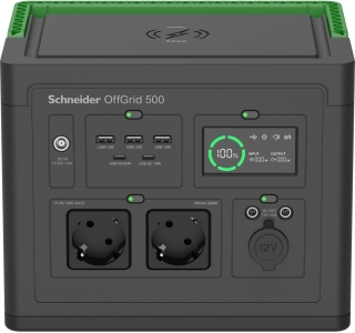 Schneider Electric OffGrid 500 Taşınabilir Güç İstasyonu