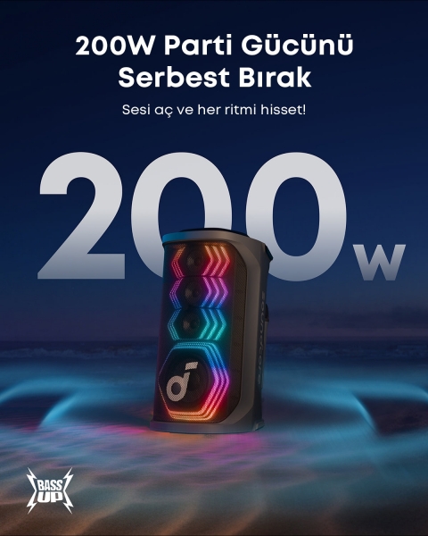 Anker SoundCore Rave 3S Müzik Sistemi