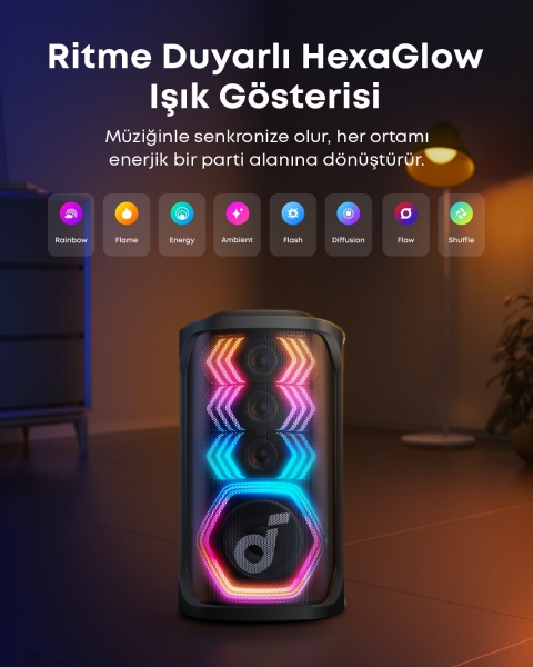 Anker SoundCore Rave 3S Müzik Sistemi