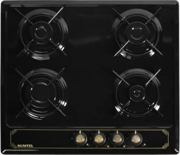 Kumtel 2'li Siyah Ankastre Set M6-40BF Rustik + Rustik (B66-S2) +