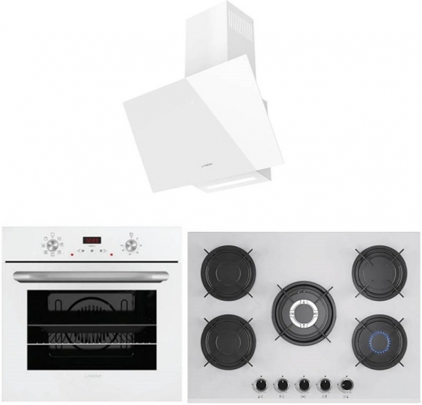Lanova Crystal Ankastre Set 16400-202 + 3207W01 + 3220W6