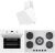 Lanova Crystal Ankastre Set 16400-202 + 3207W01 + 3220W6