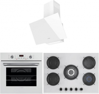 Lanova İnci Beyaz Ankastre Set G 17402 106 + 3206W01 + 3220W6