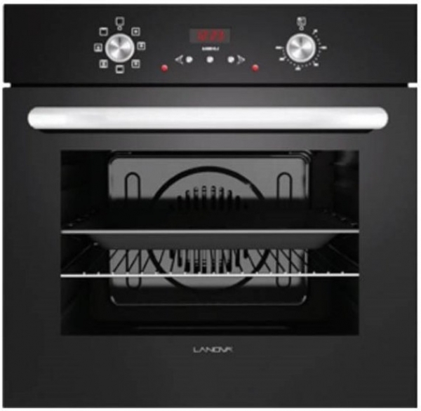 Lanova Black Ankastre Set 16400-201 + 3207B01 + 3220B6