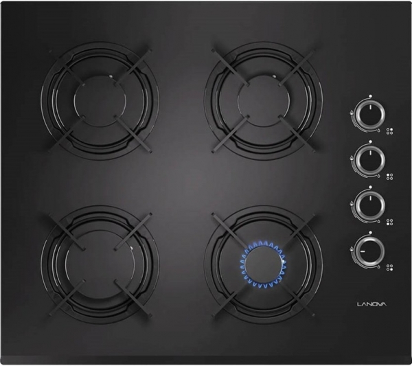 Lanova Black Ankastre Set 16400-201 + 3207B01 + 3220B6