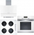 Profilo Beyaz Ankastre Set OO36P2O10D + FRMA126B + DVE6G520