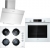 Siemens Beyaz Ankastre Set EO6C2PB11O + HB012FBW1T + LC64KPJ20T