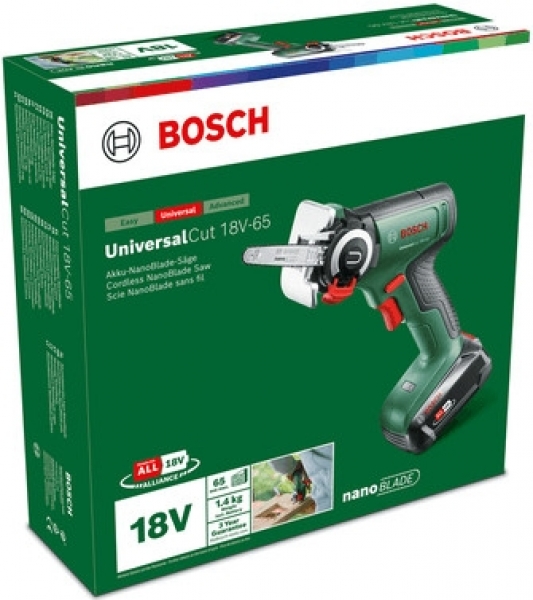 Bosch UniversalCut 18V-65 Budama Testeresi (Akü Dahil)