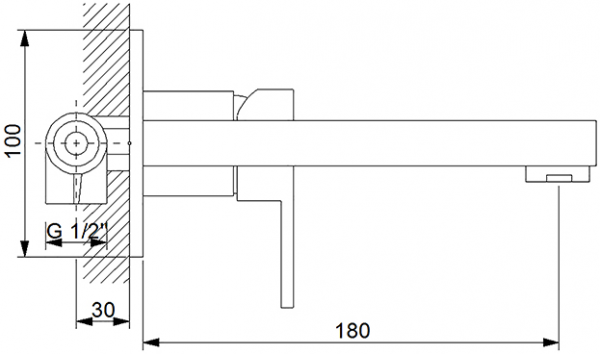 Newarc Aqua 941571B Lavabo Bataryası