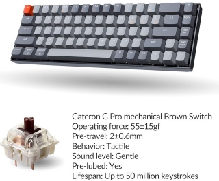 Keychron K6 65 Brown Klavye