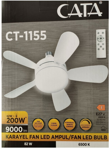 Cata CT-1155 Karayel Tavan Tipi Vantilatör