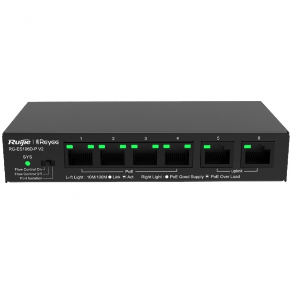 Ruijie RG-ES106D-P Switch