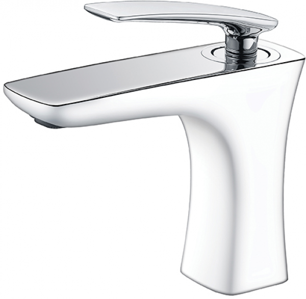 Newarc Life 981521KB Lavabo Bataryası (Beyaz / Krom)