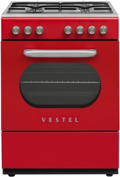 Vestel Retro SF 84011 DG Solo Fırın (Kırmızı)