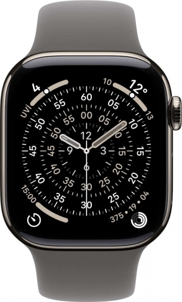 Apple Watch Series 11 Cellular 42mm Titanyum Kasa ve Spor Kordon Akıllı Saat