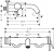 Hansgrohe Tecturis S 73422000 Banyo Bataryası