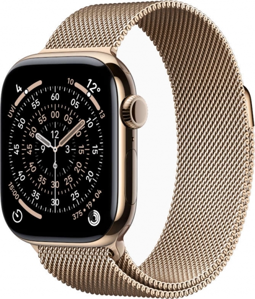 Apple Watch Series 11 Cellular 46mm Titanyum Kasa ve Milano Loop Akıllı Saat