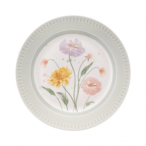 Emsan New Bone Poppy 28 Parça Yemek Takımı