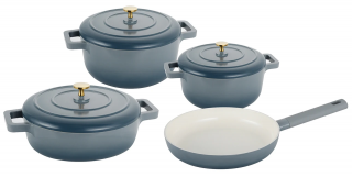 Emsan Blue Royal 7 Parça Tencere Seti
