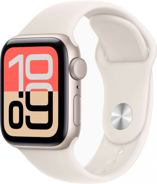 Apple Watch SE 3 44mm Alüminyum Kasa ve Spor Kordon Akıllı Saat