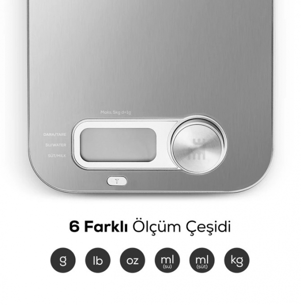 Karaca Gastro Scale 1004 Self Power Mutfak Terazisi
