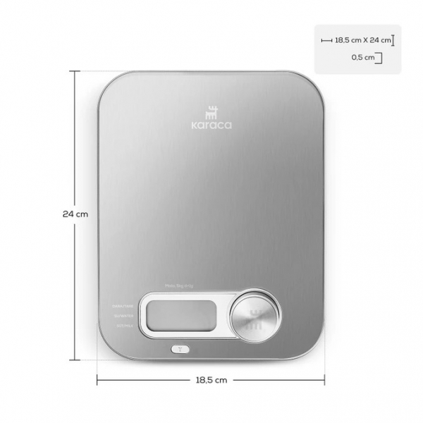 Karaca Gastro Scale 1004 Self Power Mutfak Terazisi