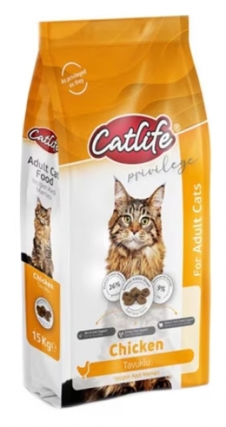 Catlife Tavuklu Yetişkin 1 kg Kedi Maması