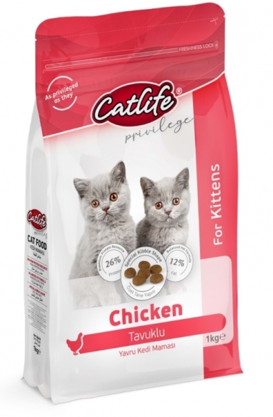 Catlife Tavuklu Yavru 1 kg Kedi Maması