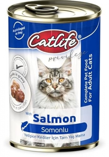 Catlife Somonlu Yetişkin 400 gr Kedi Maması