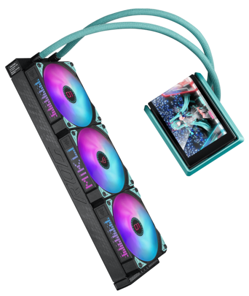 Asus ROG Ryuo IV 360 ARGB Hatsune Miku Edition İşlemci Soğutucu