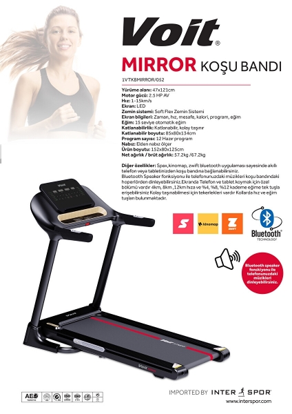 Voit Mirror Koşu Bandı