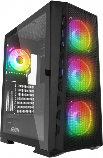 Rampage Glare Mesh 650W Bilgisayar Kasası