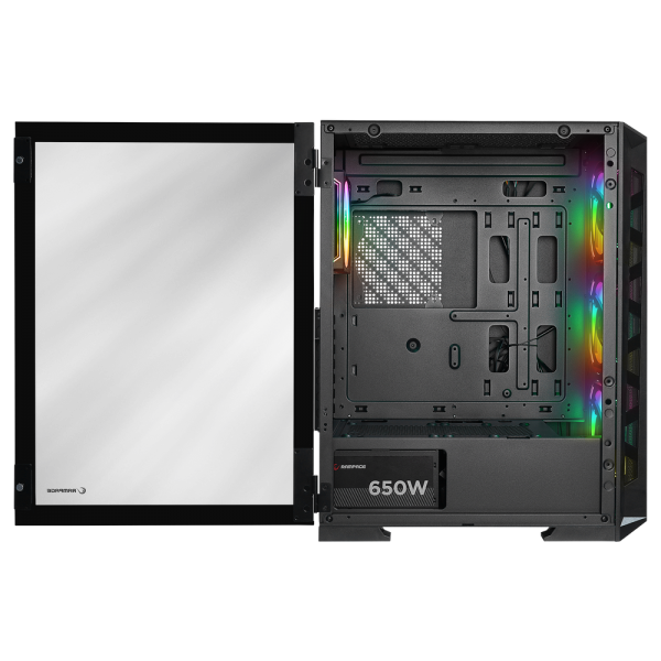 Rampage Glare Mesh 650W Bilgisayar Kasası