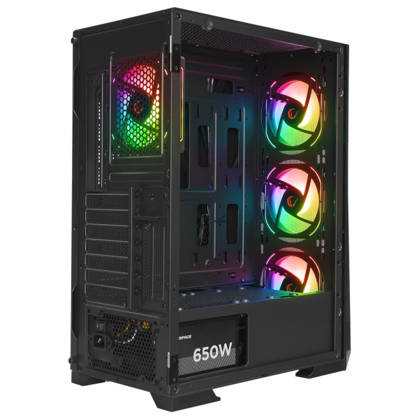 Rampage Glare Mesh 650W Bilgisayar Kasası