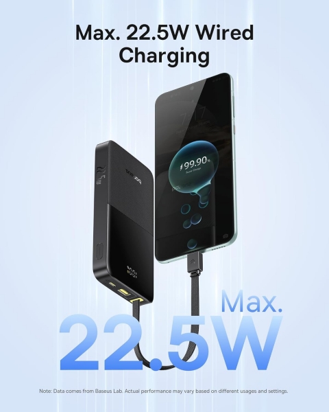 Baseus EnerFill FC51 Bipow 2 Pro 22.5W 10000 mAh Powerbank