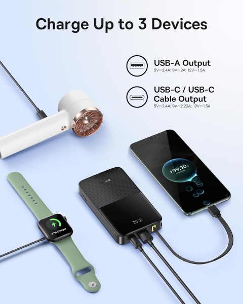 Baseus EnerFill FC51 Bipow 2 Pro 22.5W 10000 mAh Powerbank