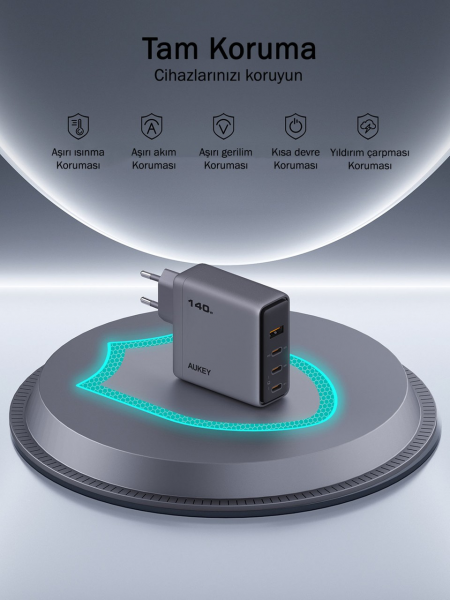 Aukey PA-C6 Şarj Aleti