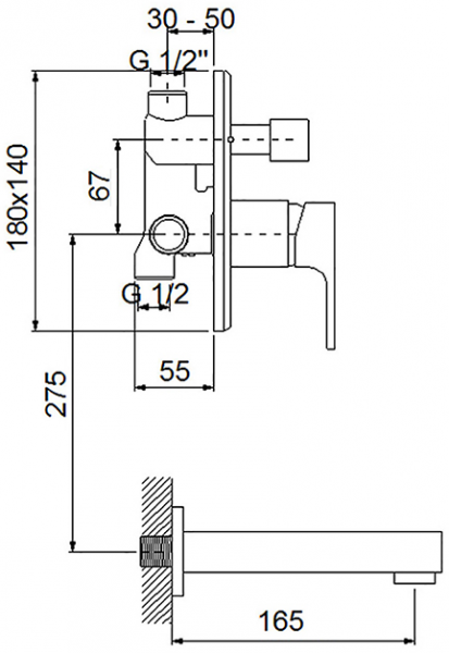 Newarc Aqua 941111 Banyo Bataryası