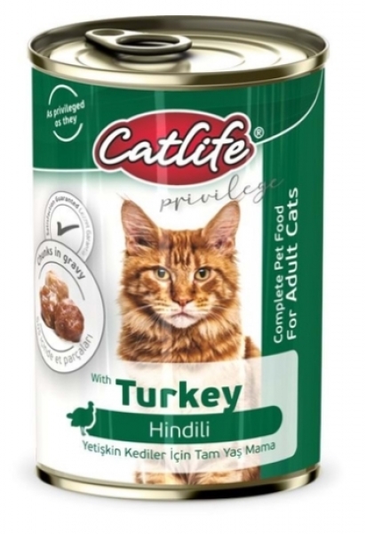 Catlife Hindili Yetişkin 400 gr Kedi Maması