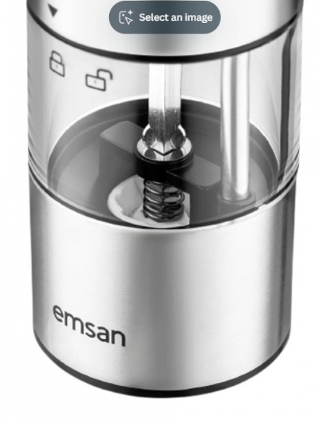 Emsan Modern Elektronik Kahve ve Baharat Öğütücü