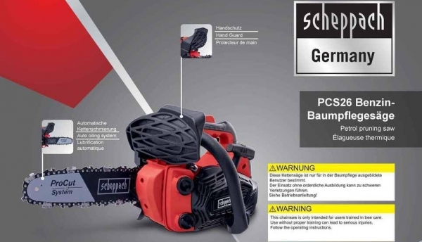 Scheppach PCS26 Budama Testeresi