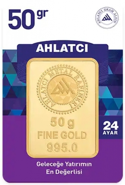 Ahlatcı 24 Ayar 50 Gram Altın