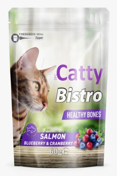Catty Bistro Somonlu 60 gr Kedi Maması