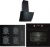 Teka Siyah Ankastre Set GBC 64002 BK + HAK 629 BK + TVT 60.1